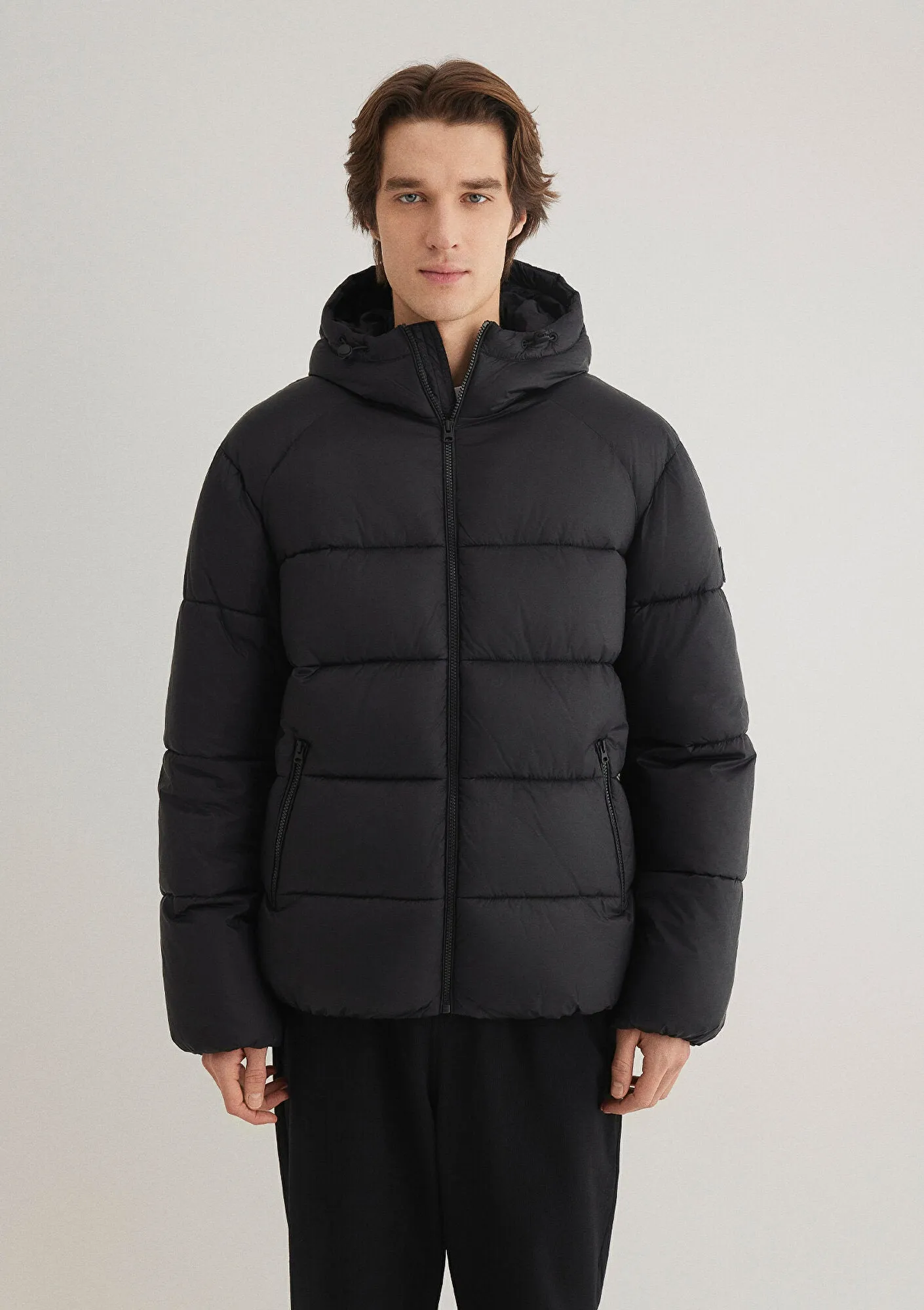 Hooded Black Jacket