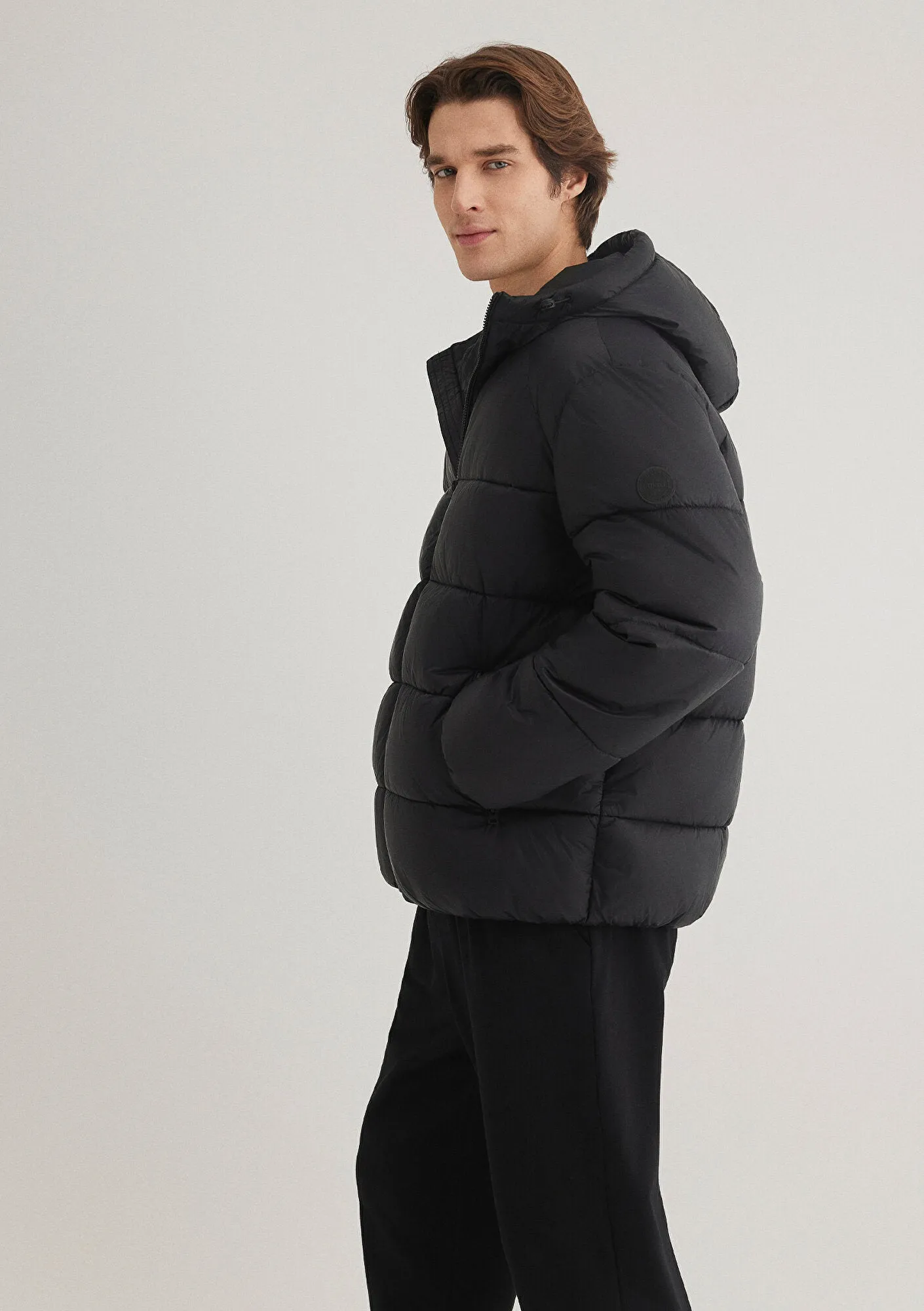 Hooded Black Jacket
