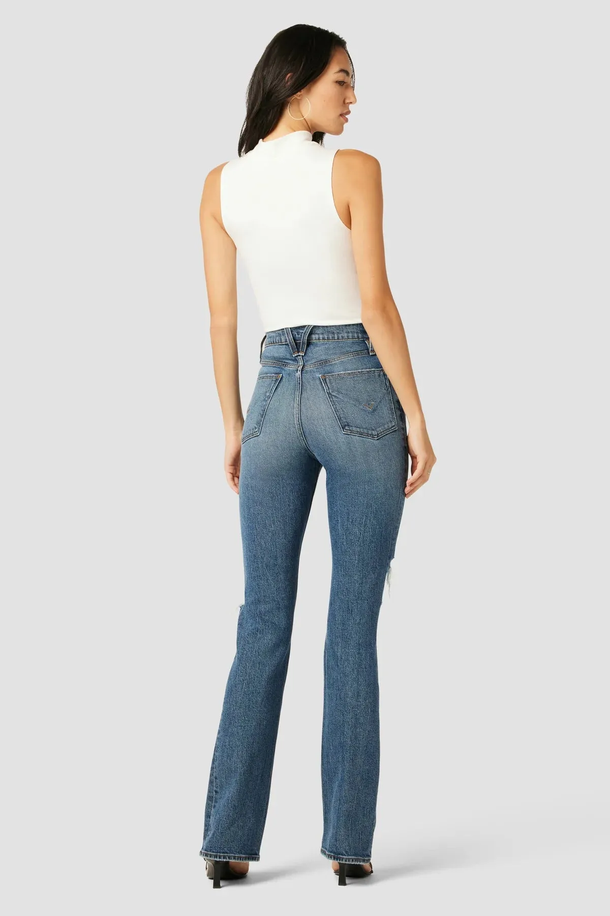 Hudson Faye Ultra High-Rise Bootcut Jean