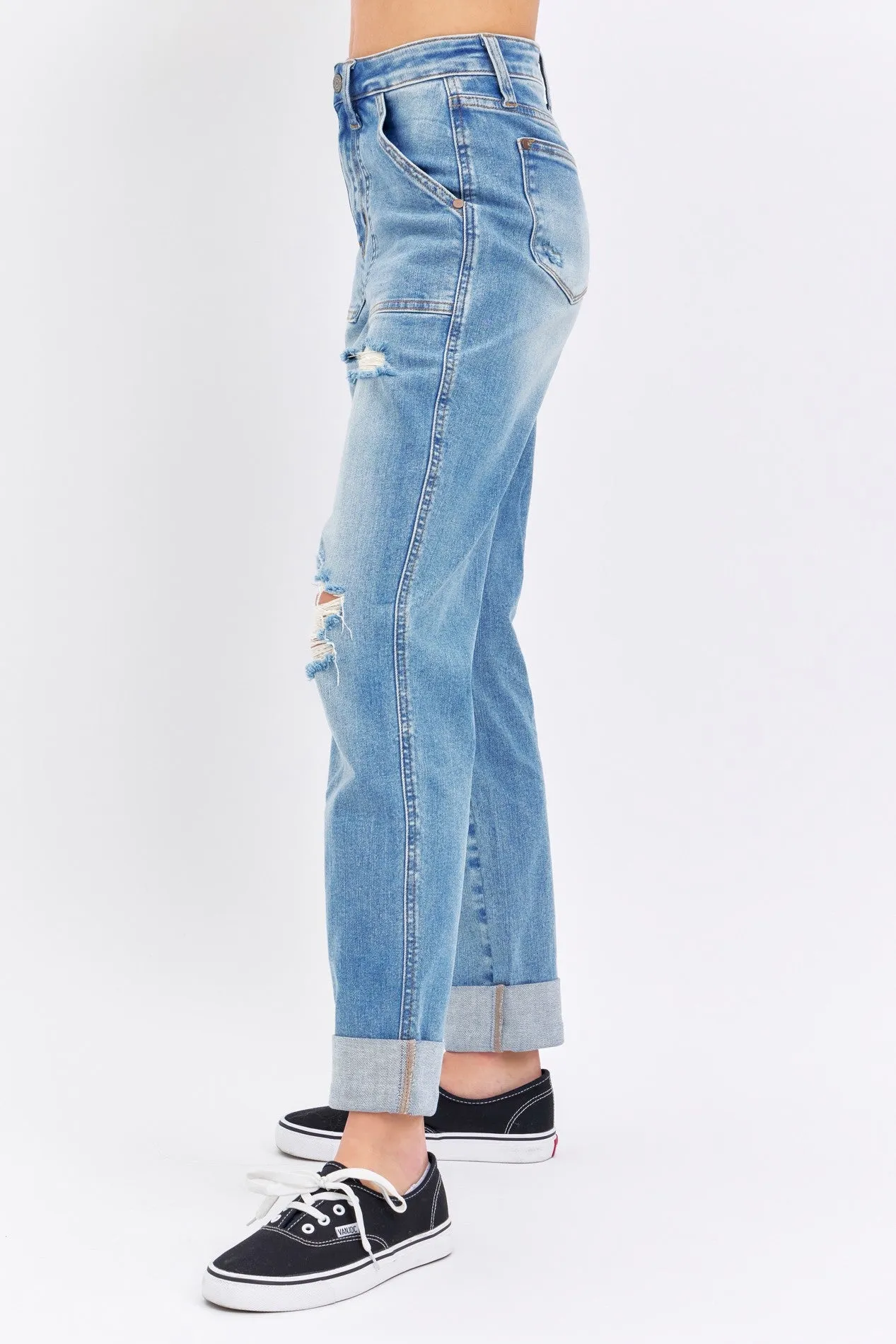 JB Patch Pocket Distressed BF