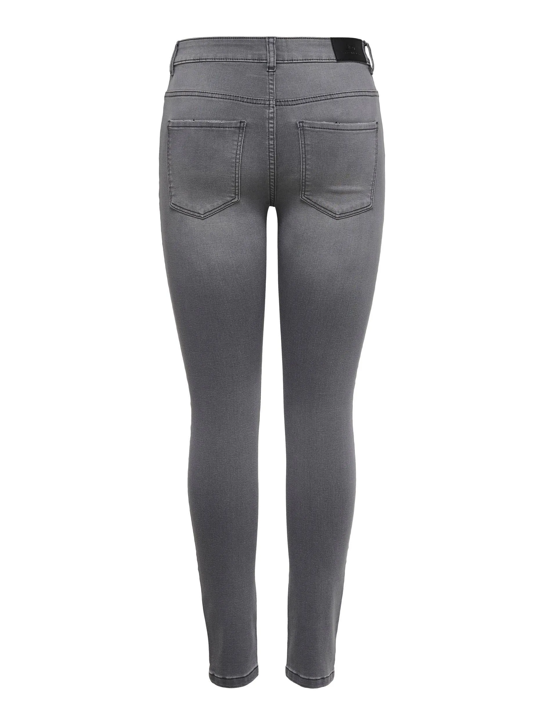JDY Newnikki Regular Waist Skinny Jeans -LIGHT GREY