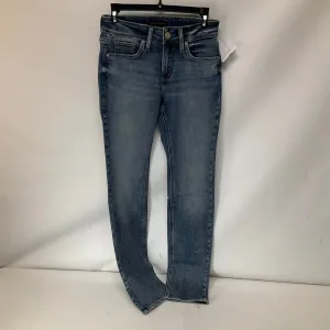 Jeans Skinny By Silver In Blue Denim, Size: 2