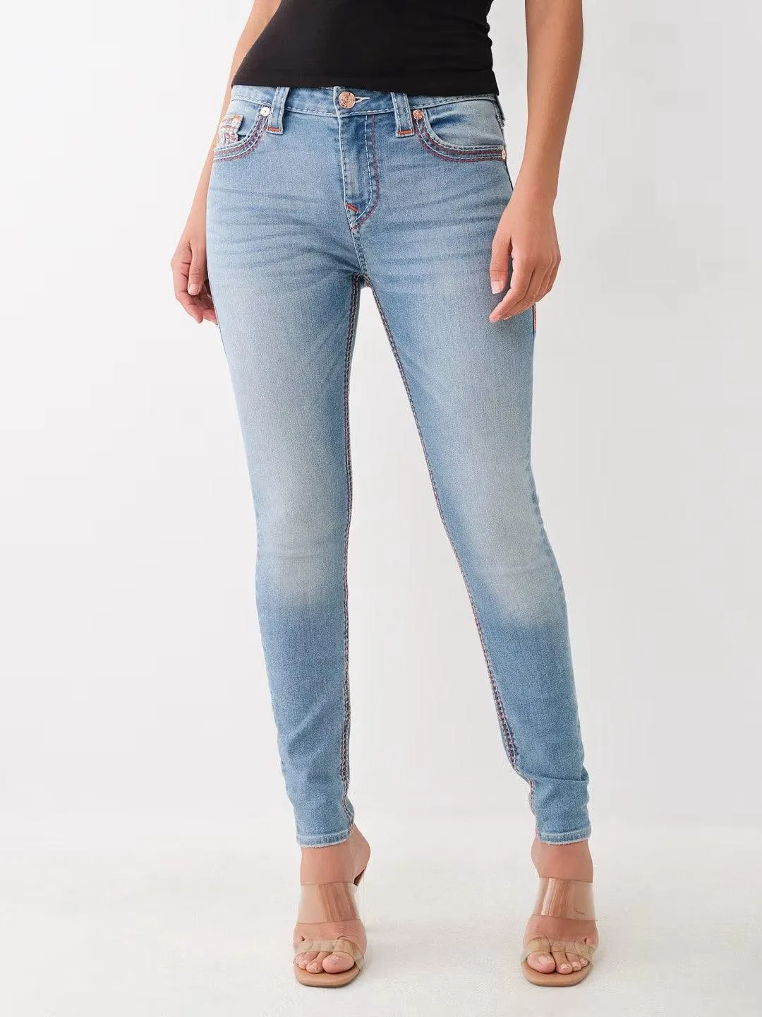 JENNIE MID RISE SKINNY BIG QT