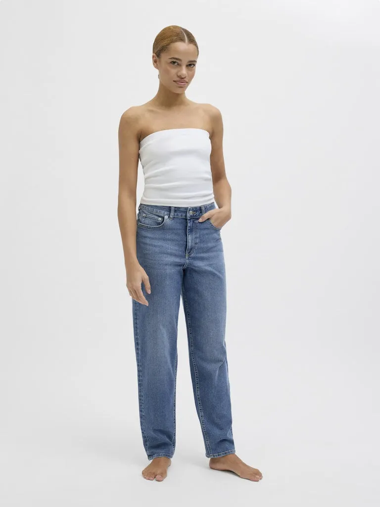 JJXX Ladies Lisbon High Waist Comfort Stretch Mom Jeans