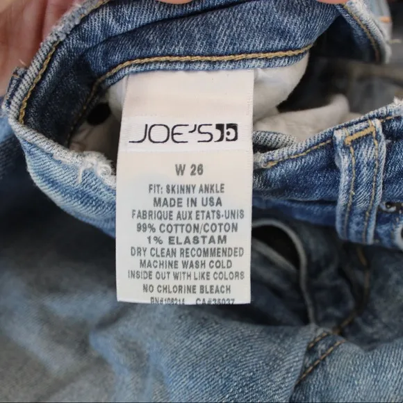 Joe’s Jeans Skinny Renah Ankle Jean