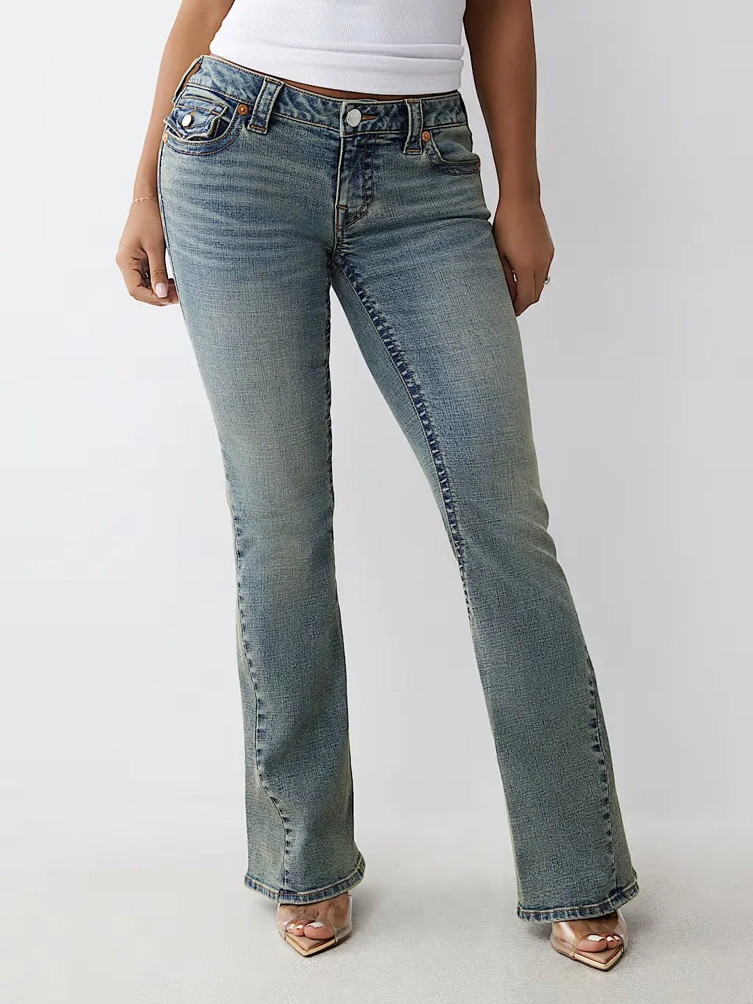 JOEY LOW RISE FLARE FLAP