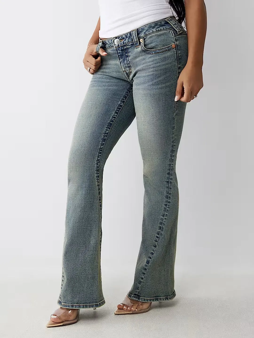JOEY LOW RISE FLARE FLAP
