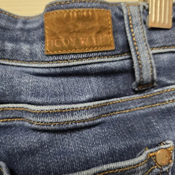 Judy Blue Jeans Women's Skinny Fit Dark Wash High Rise Denim Stretch Sz5/27
