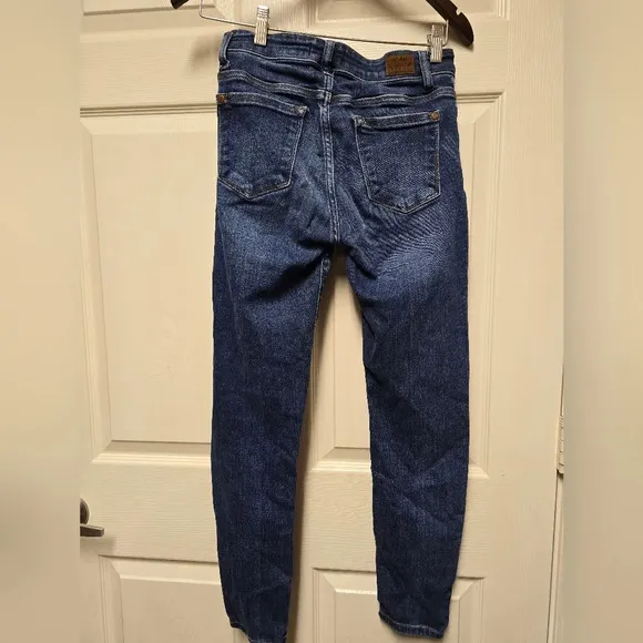 Judy Blue Jeans Women's Skinny Fit Dark Wash High Rise Denim Stretch Sz5/27
