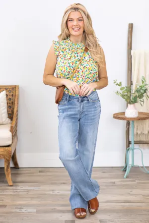 Judy Blue V Front Waistband Straight Fit Jeans