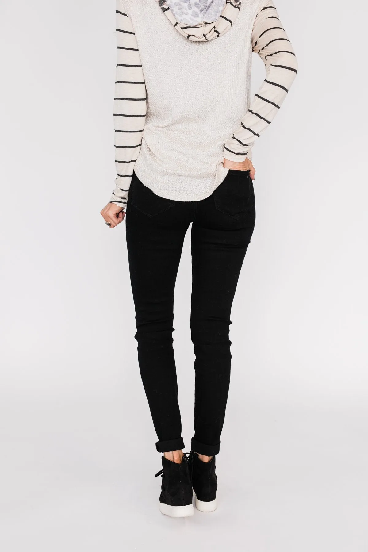 KanCan Button Fly Jeans- Hope Wash