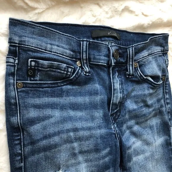 Kancan Distressed Estilo Skinny Jeans - Women’s 24