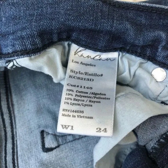 Kancan Distressed Estilo Skinny Jeans - Women’s 24