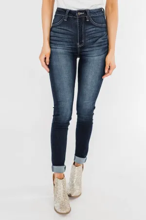 KanCan Non-Distressed Jeggings- Ashley Wash
