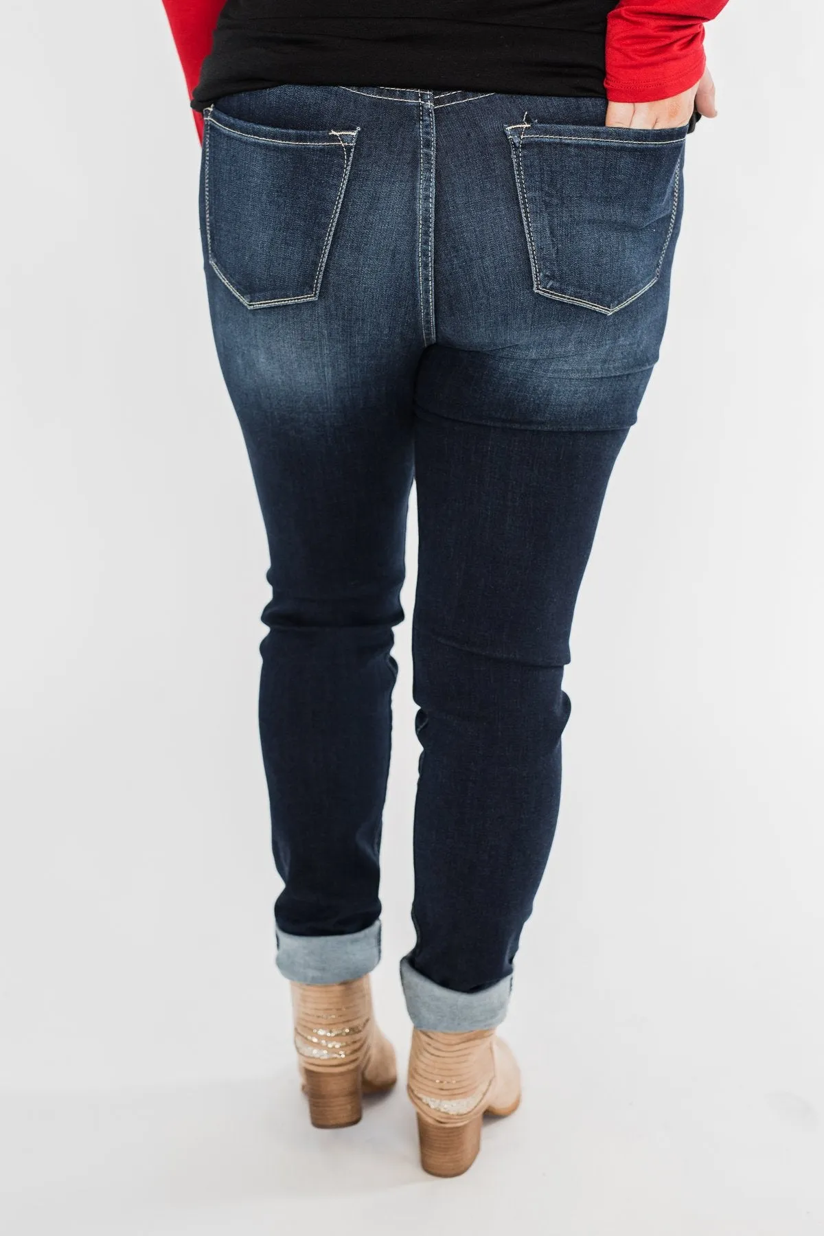 KanCan Non-Distressed Jeggings- Ashley Wash