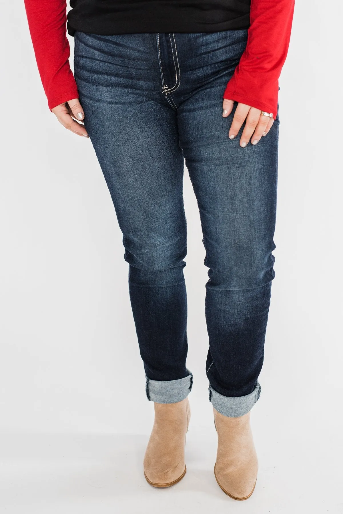 KanCan Non-Distressed Jeggings- Ashley Wash