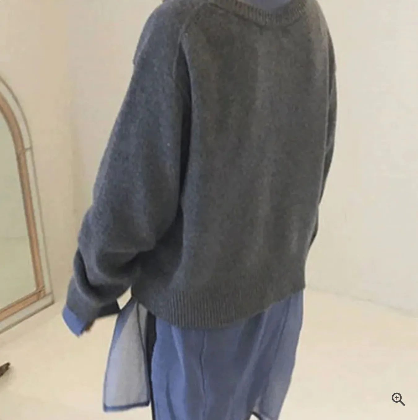 Karina – Cardigan à fermeture asymétrique