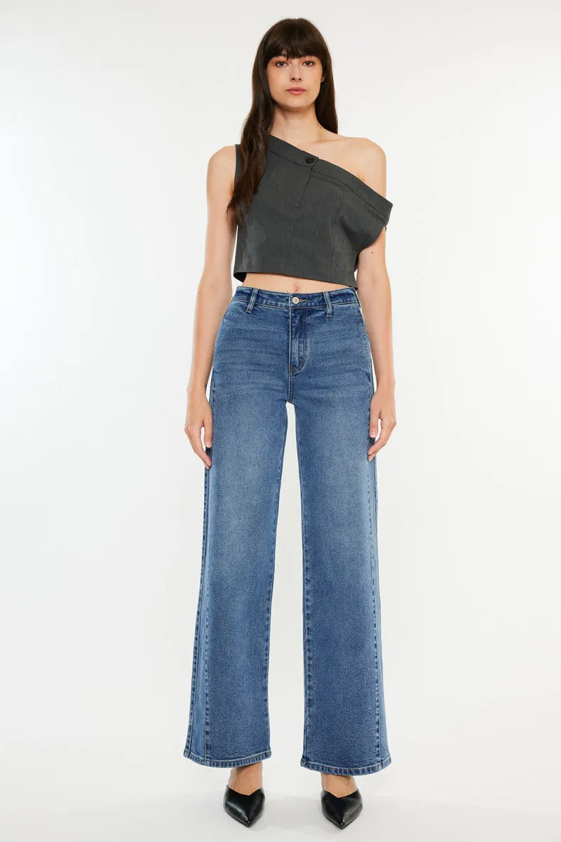 Kenya High Rise Wide Leg Flare