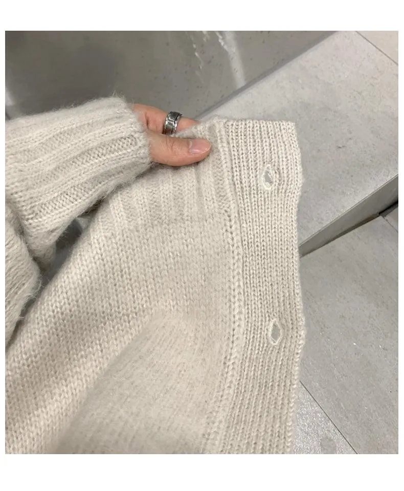 Knitted Cardigan Jacket