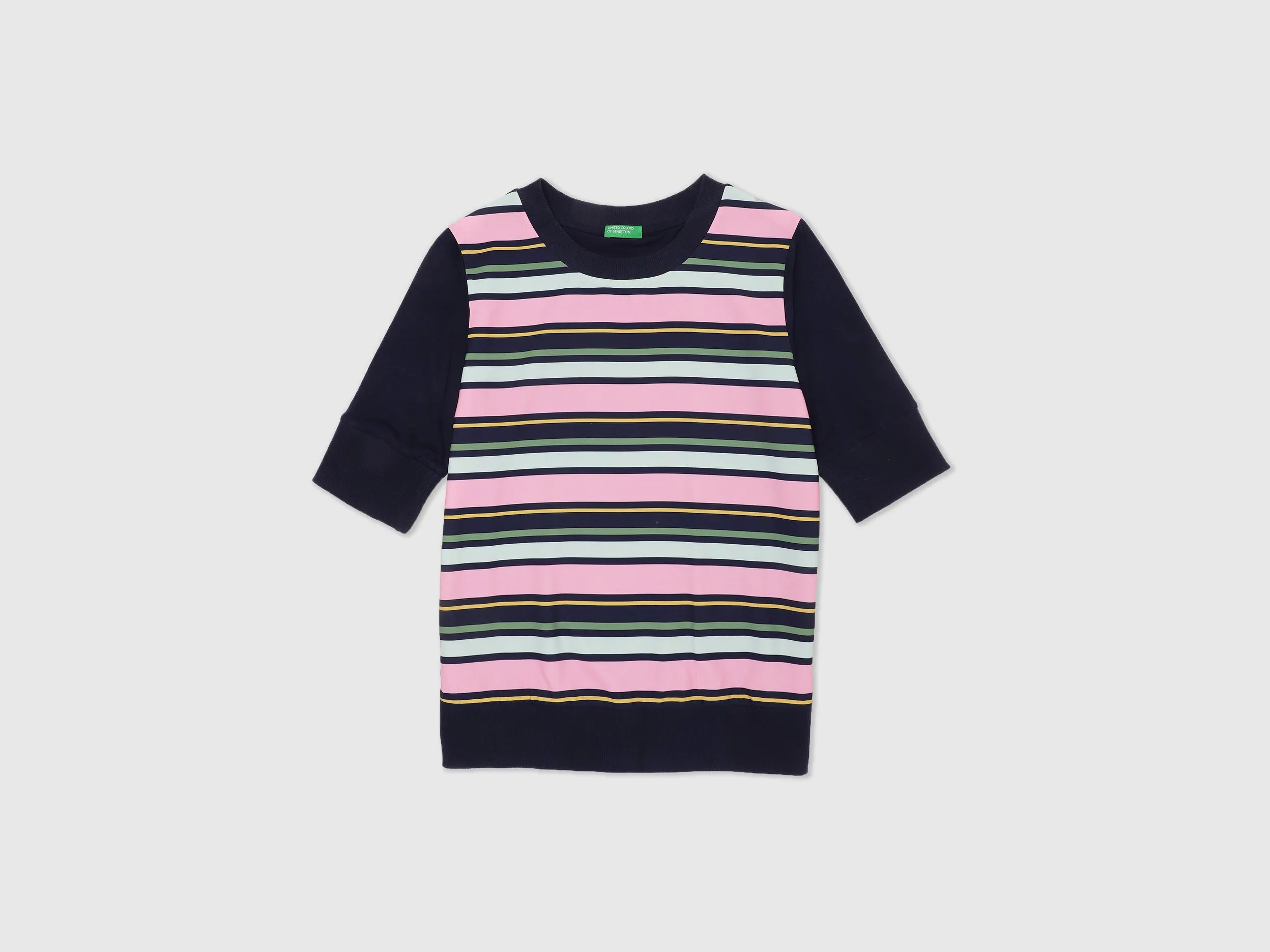 Ladies Round Neck Printed T-Shirt