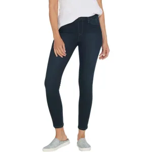 Laurie Felt Silky Denim Tuxedo Stitch Skinny Pull On Jeans Indigo Medium