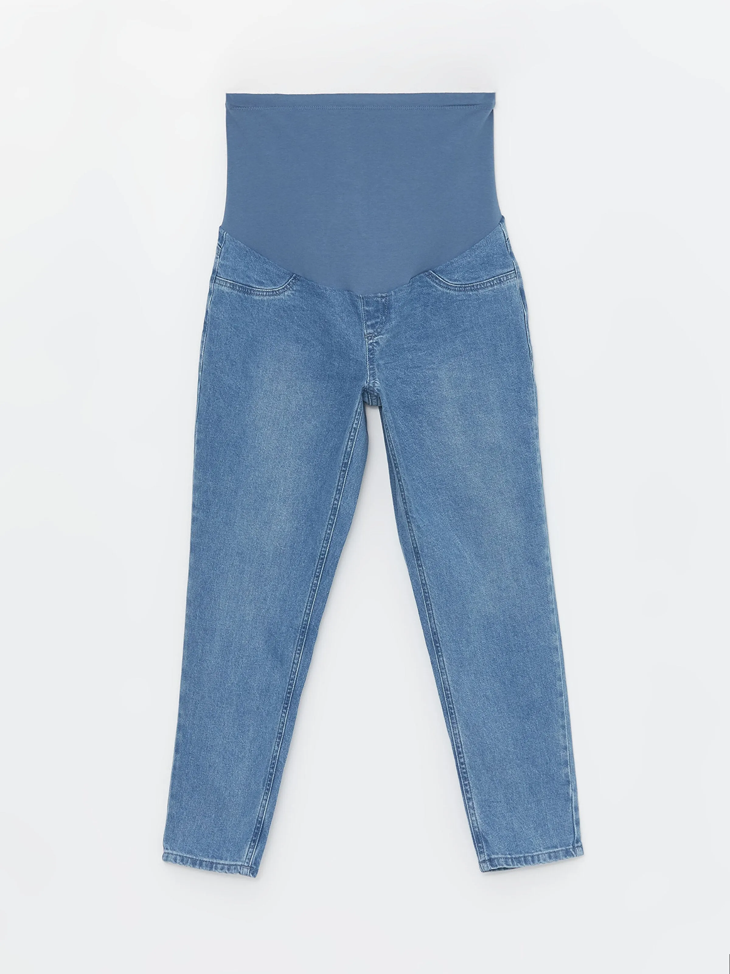 Lcw Abdominal Paneled Mom Fit Maternity Jean Trousers