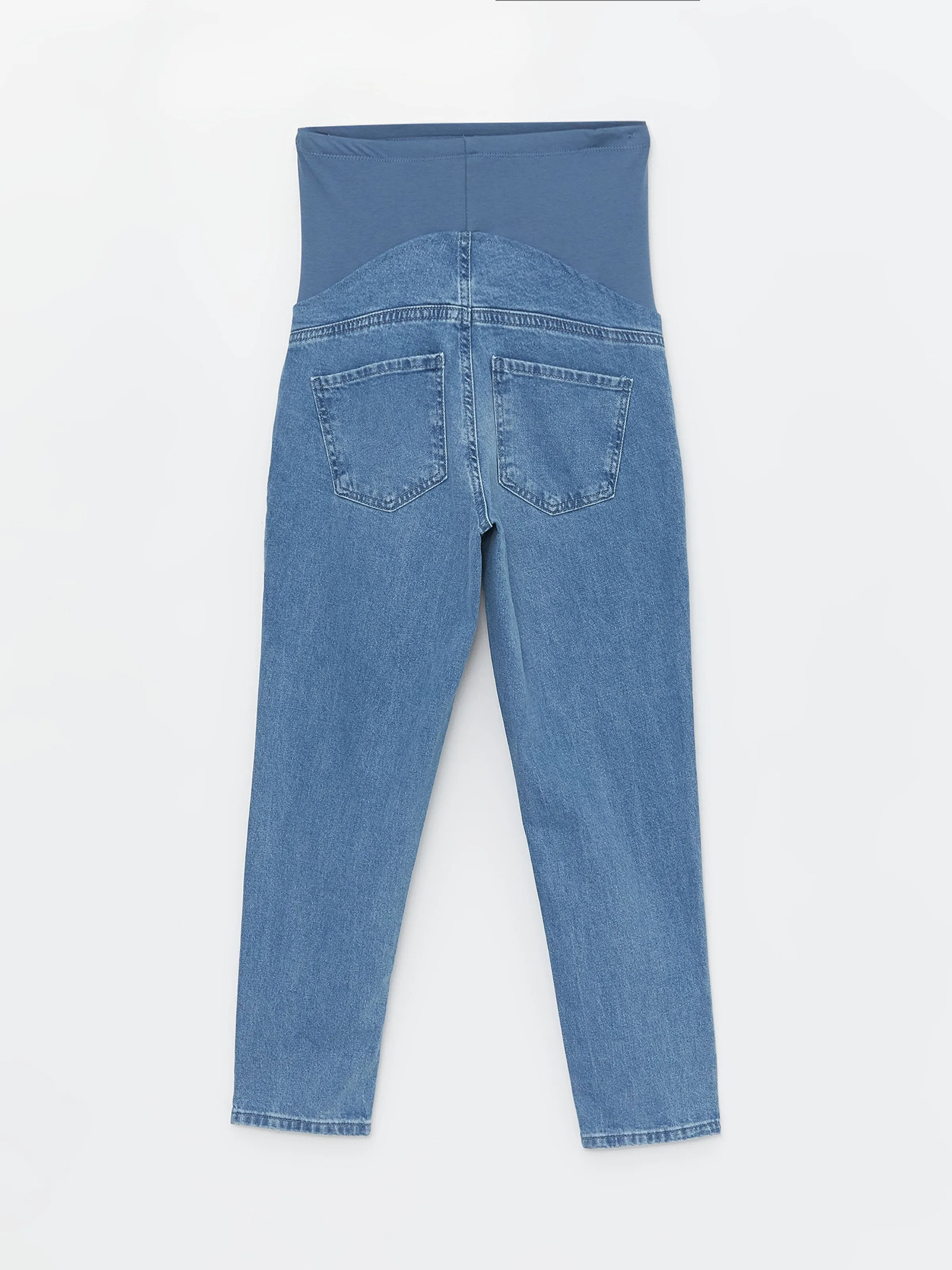 Lcw Abdominal Paneled Mom Fit Maternity Jean Trousers