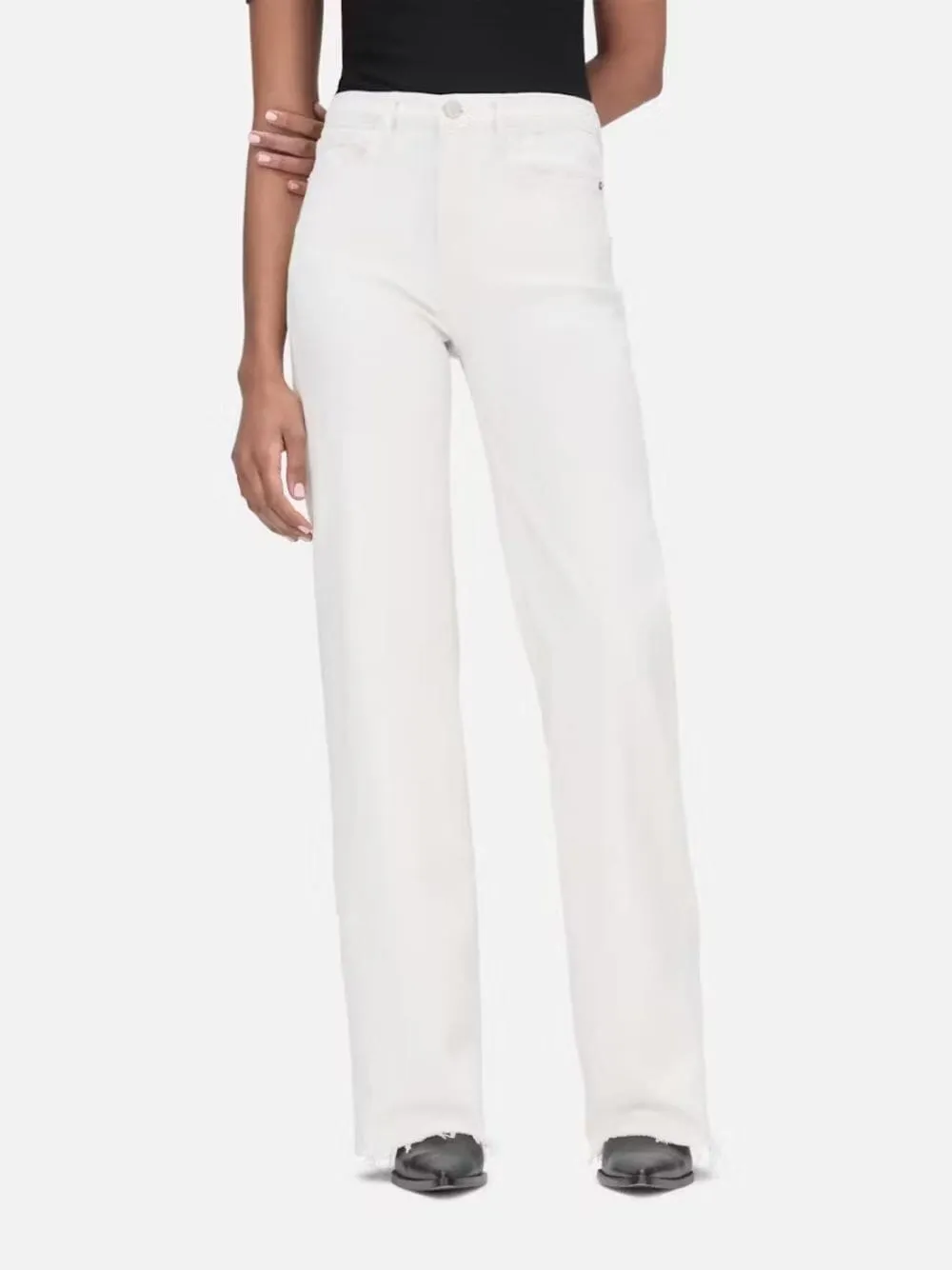 Le Jane Wide Leg Fray