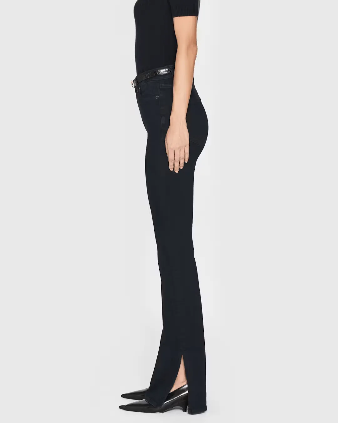 LE MINI BOOT OUTSEAM SLIT