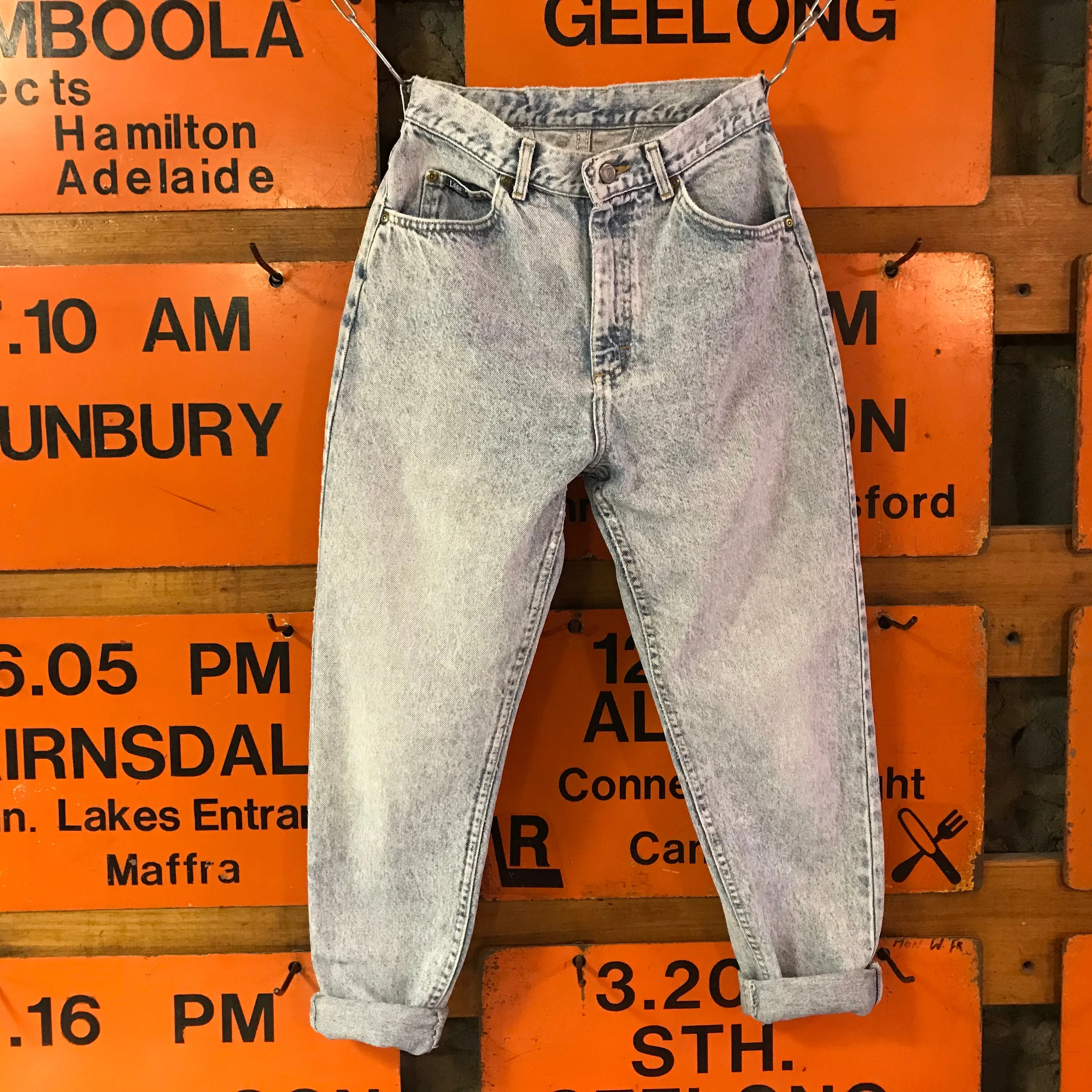 Lee Womens Jeans Vintage 80’s High Waisted Mom Jeans Made in USA
