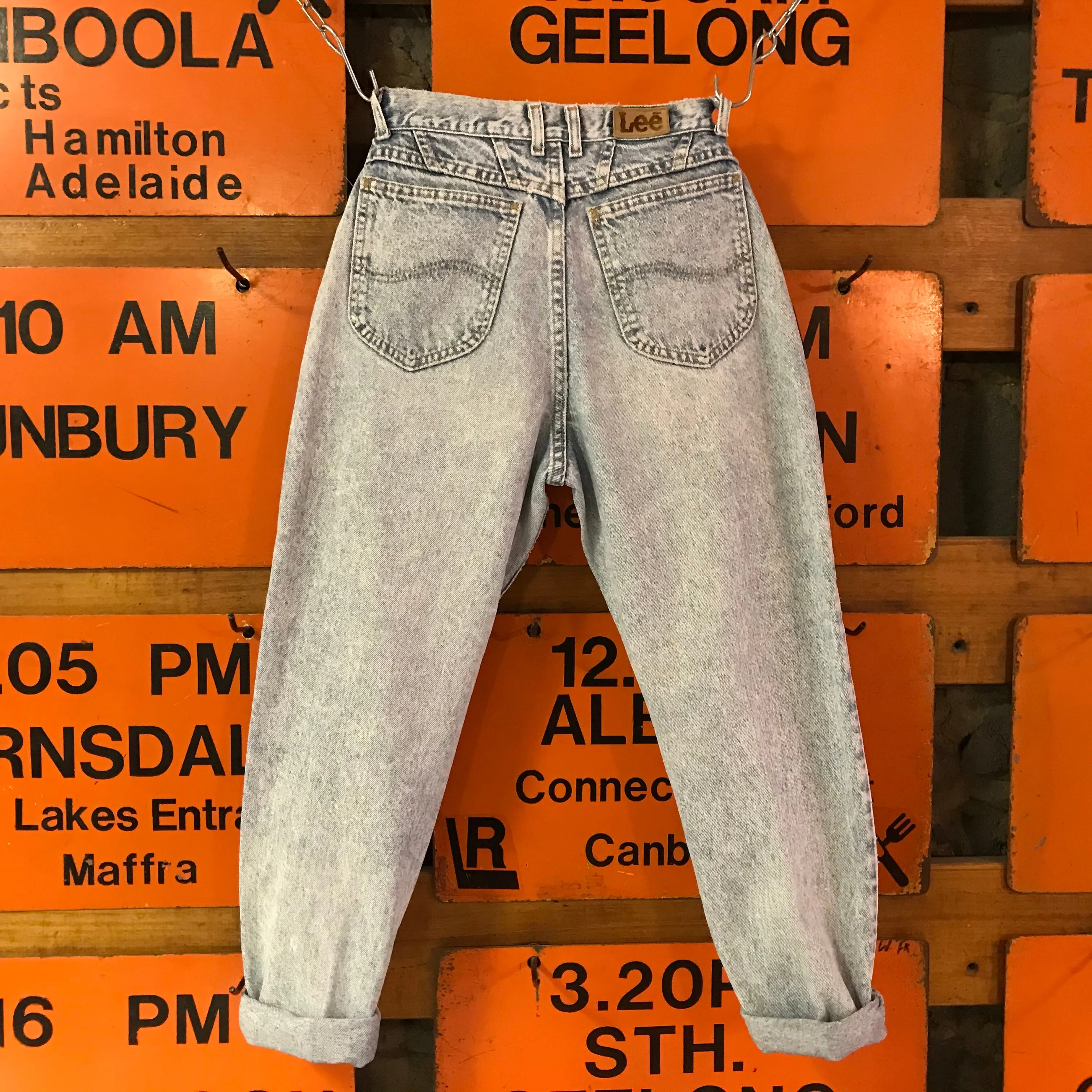 Lee Womens Jeans Vintage 80’s High Waisted Mom Jeans Made in USA