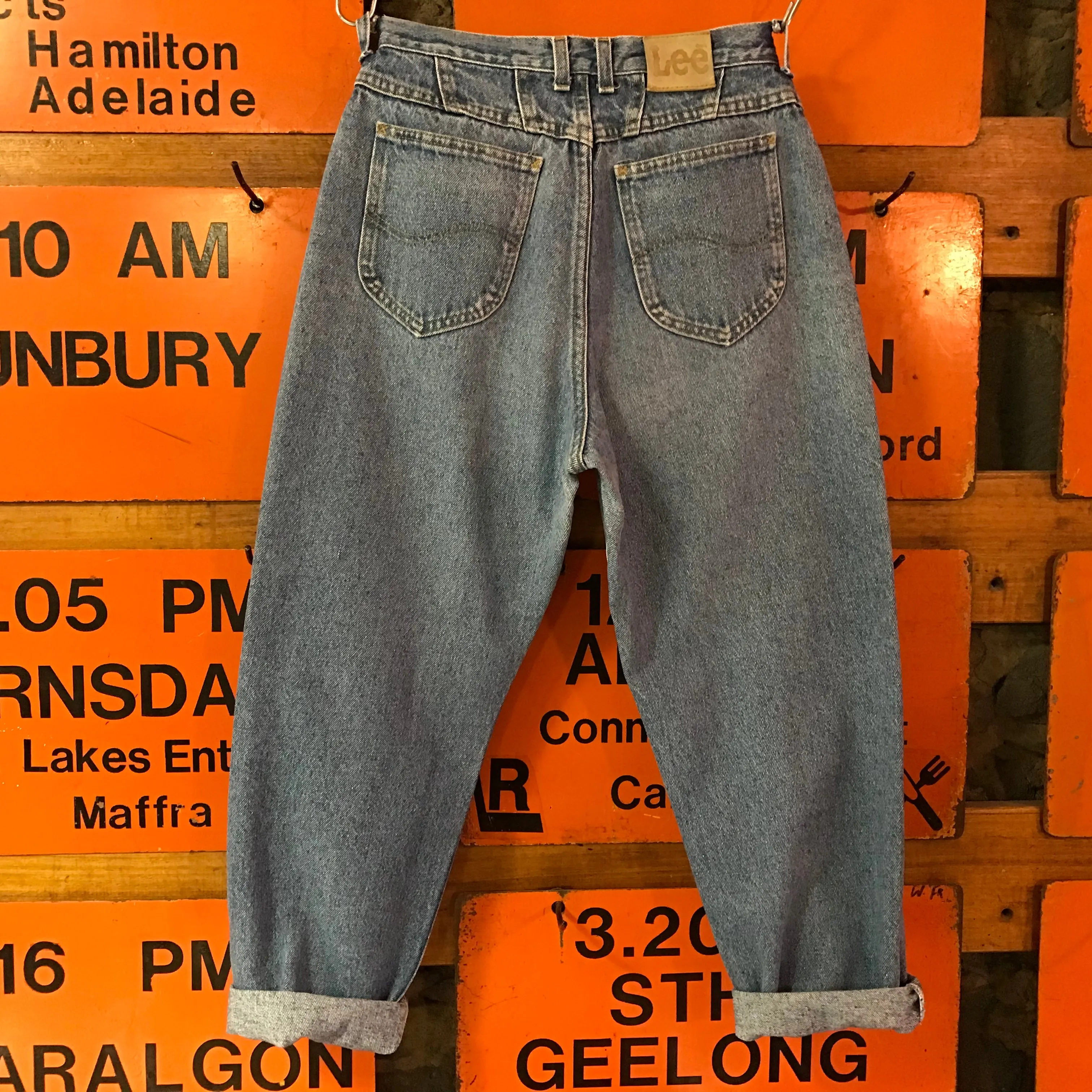 Lee Womens Jeans Vintage 80’s High Waisted Mom Jeans Made in USA