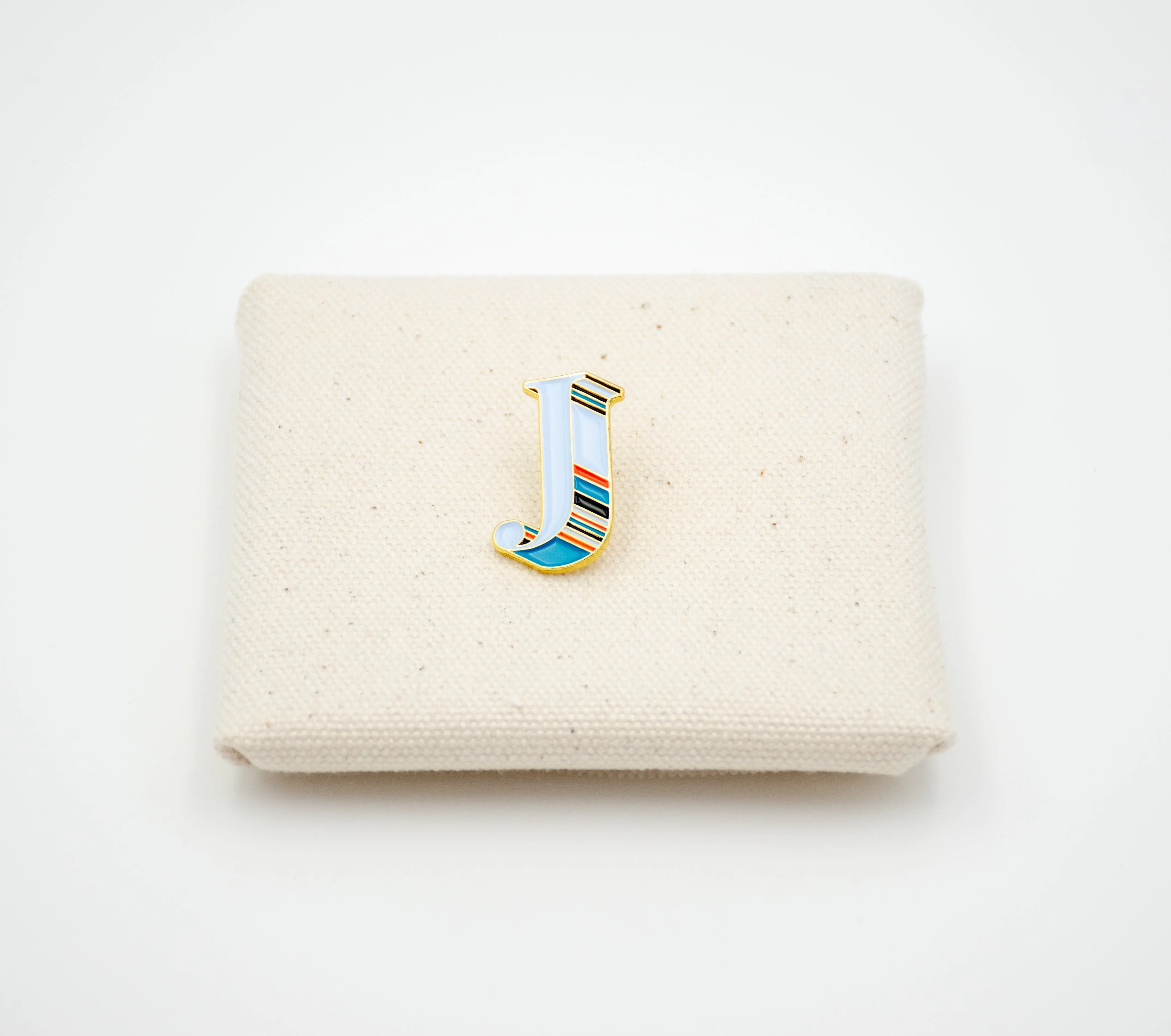Letter "J" Pin