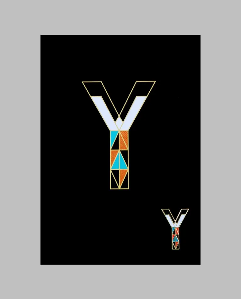 Letter "Y" Pin