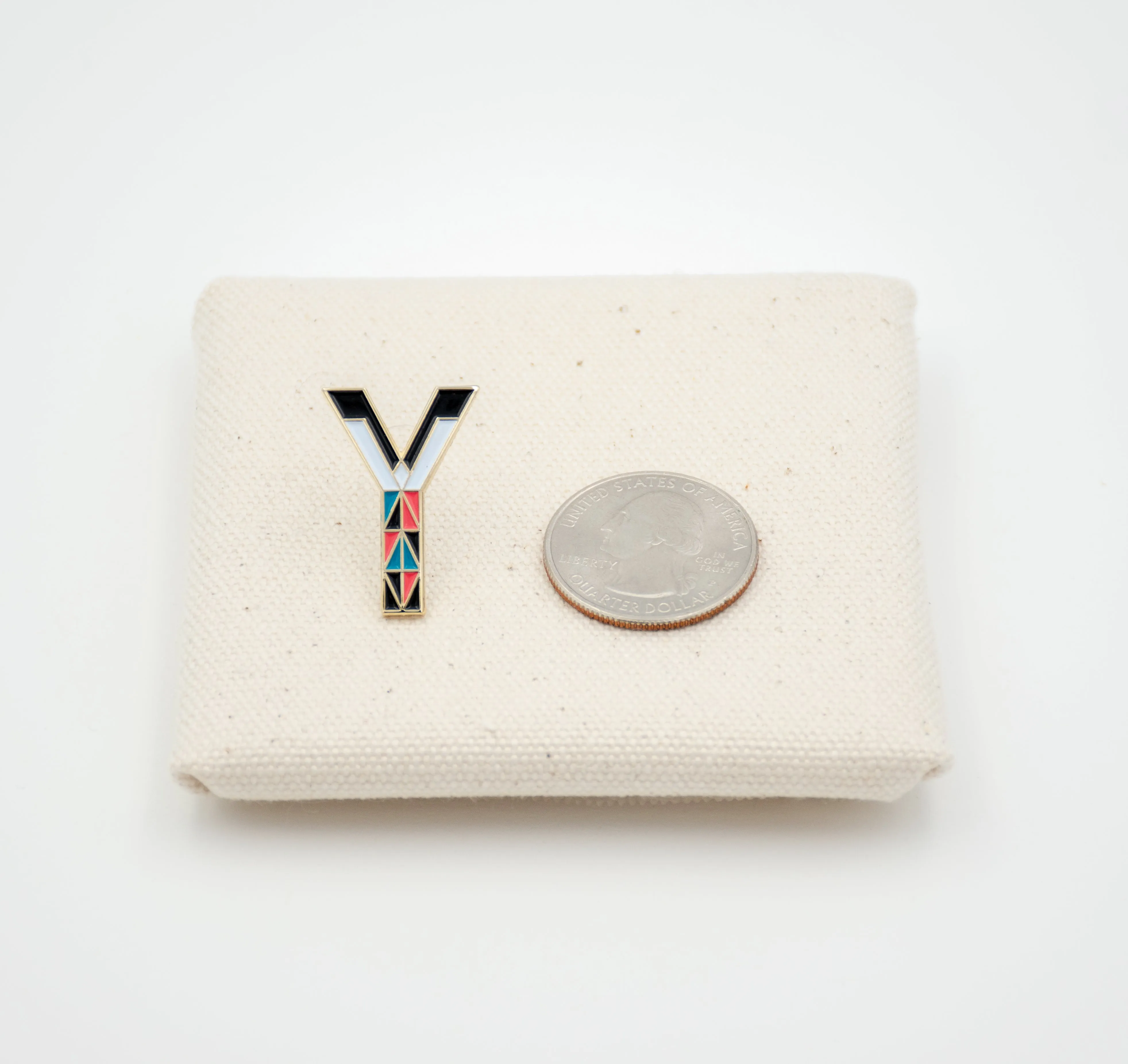 Letter "Y" Pin