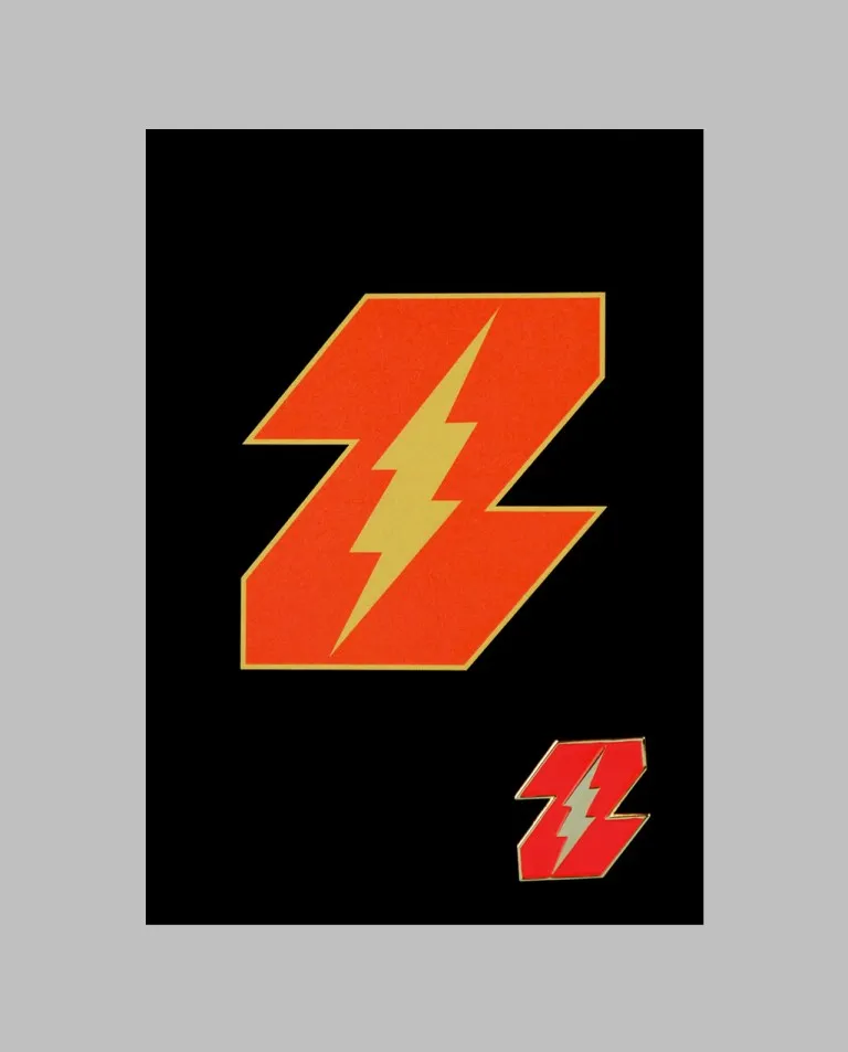 Letter "Z" Pin