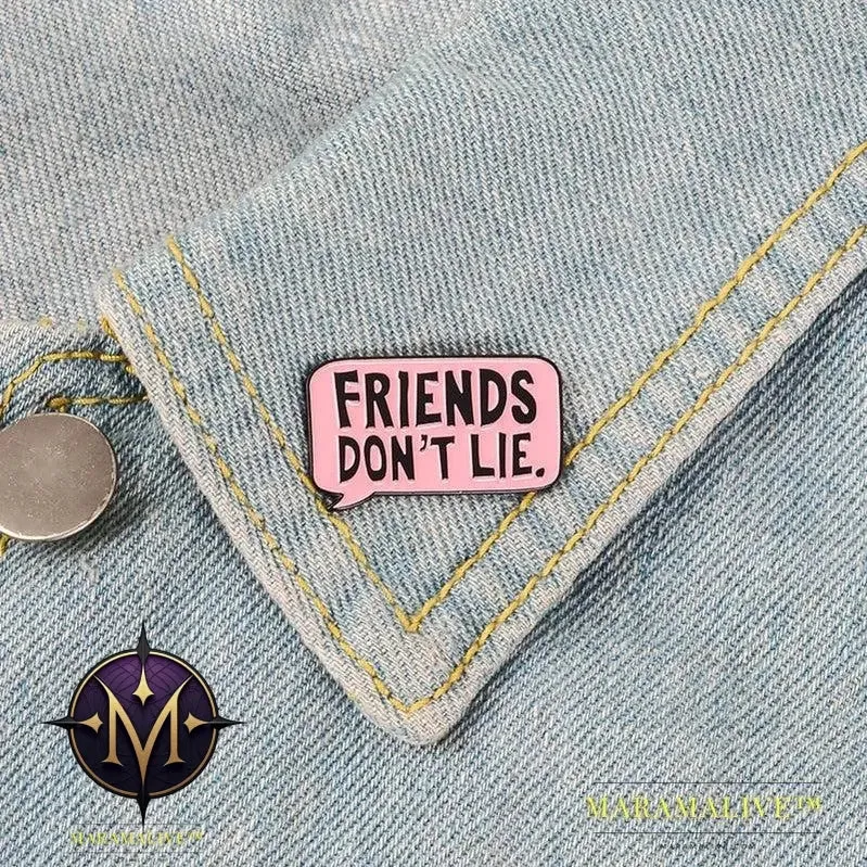 Letters Pins Fashion Brooches