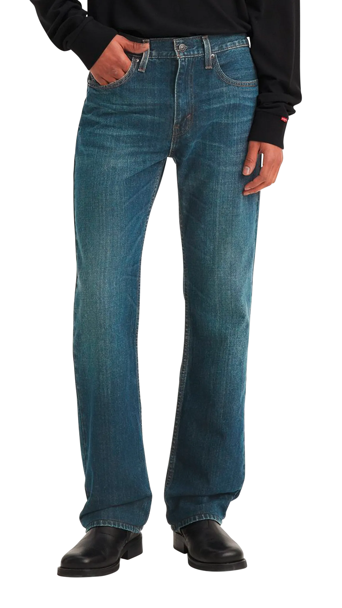 Levi's® 527™ Slim Bootcut Jeans, Mittelblau verwaschen "Explorer"
