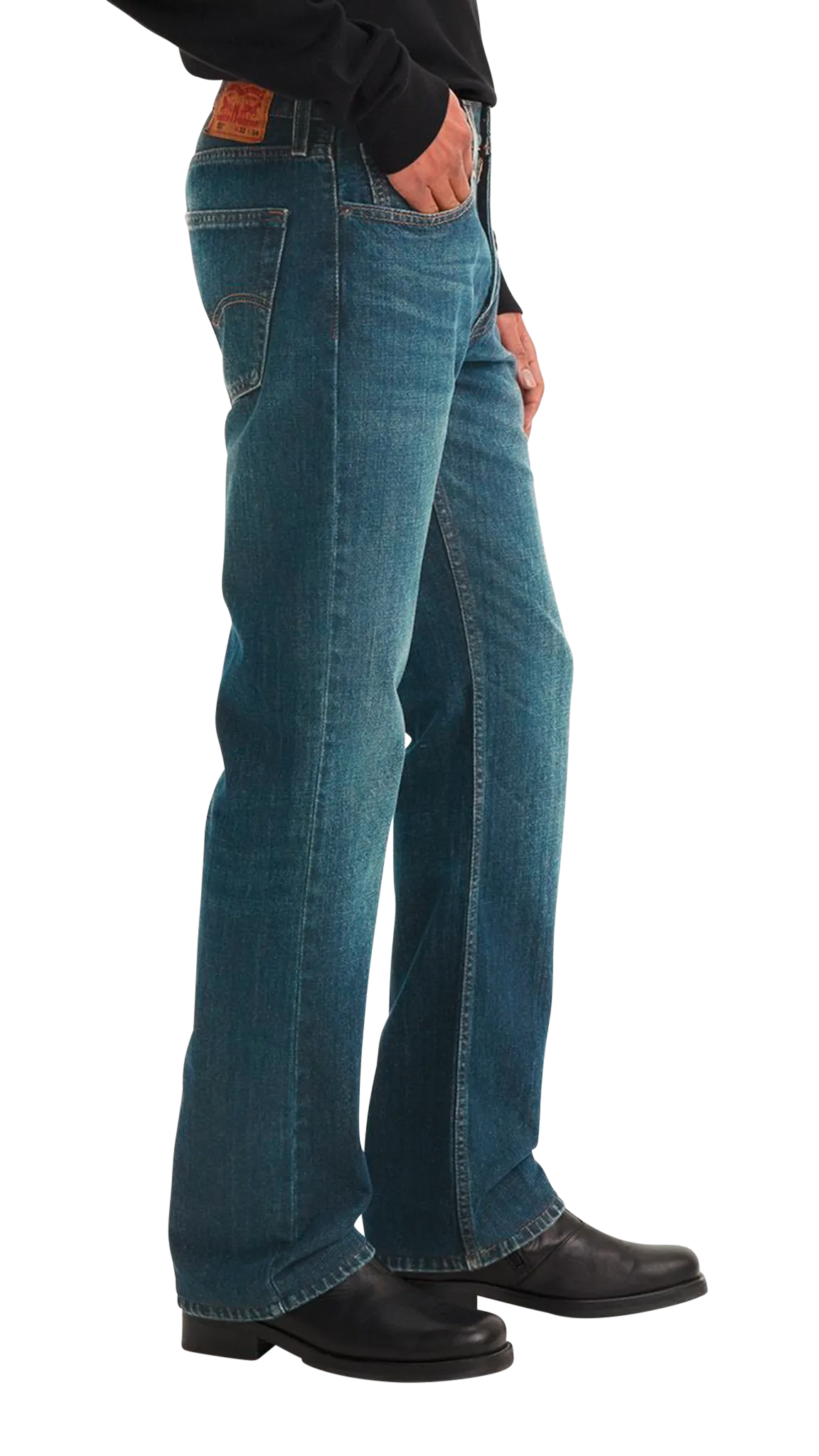 Levi's® 527™ Slim Bootcut Jeans, Mittelblau verwaschen "Explorer"