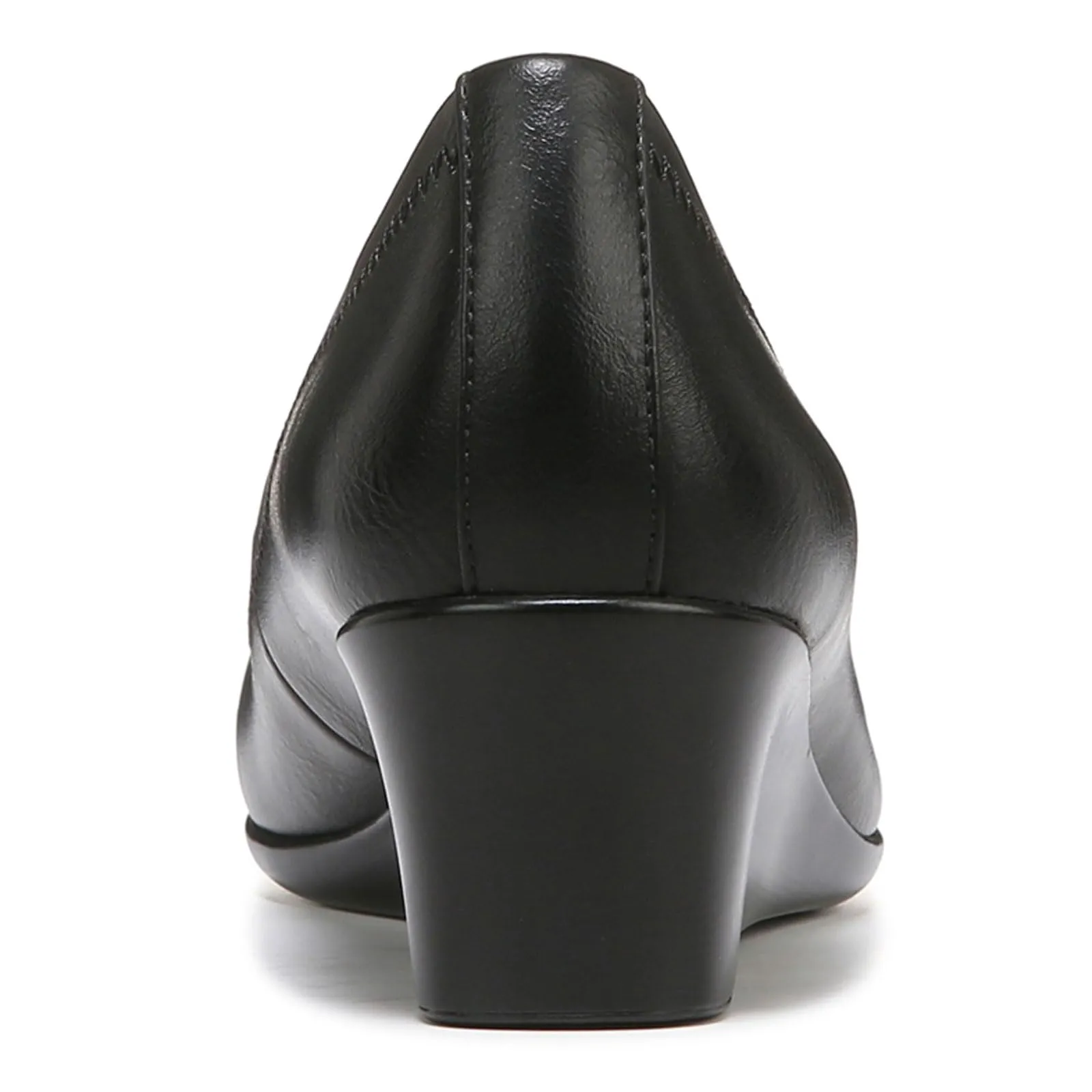 LifeStride Women's Groovy Wedge Pump, Black, 9 W US