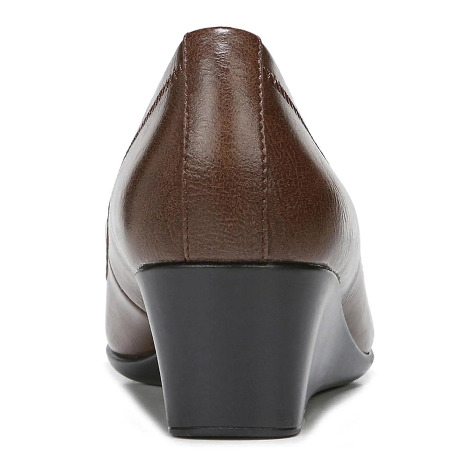 LifeStride Women's Groovy Wedge Pump, darktan, 7 M US
