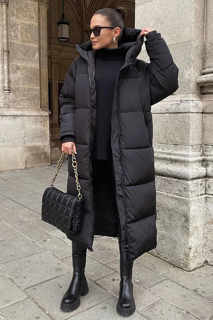 Long Sophie Puffer Winter Coat