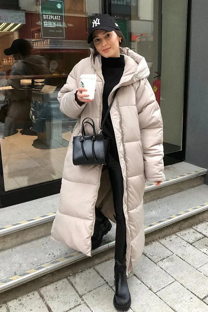 Long Sophie Puffer Winter Coat