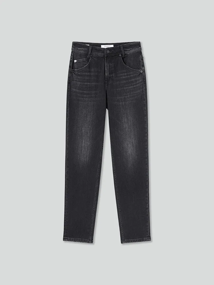 Low Rise Jeans In Black