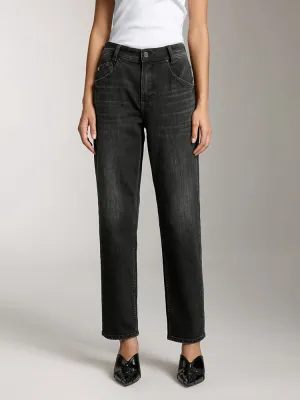 Low Rise Jeans In Black