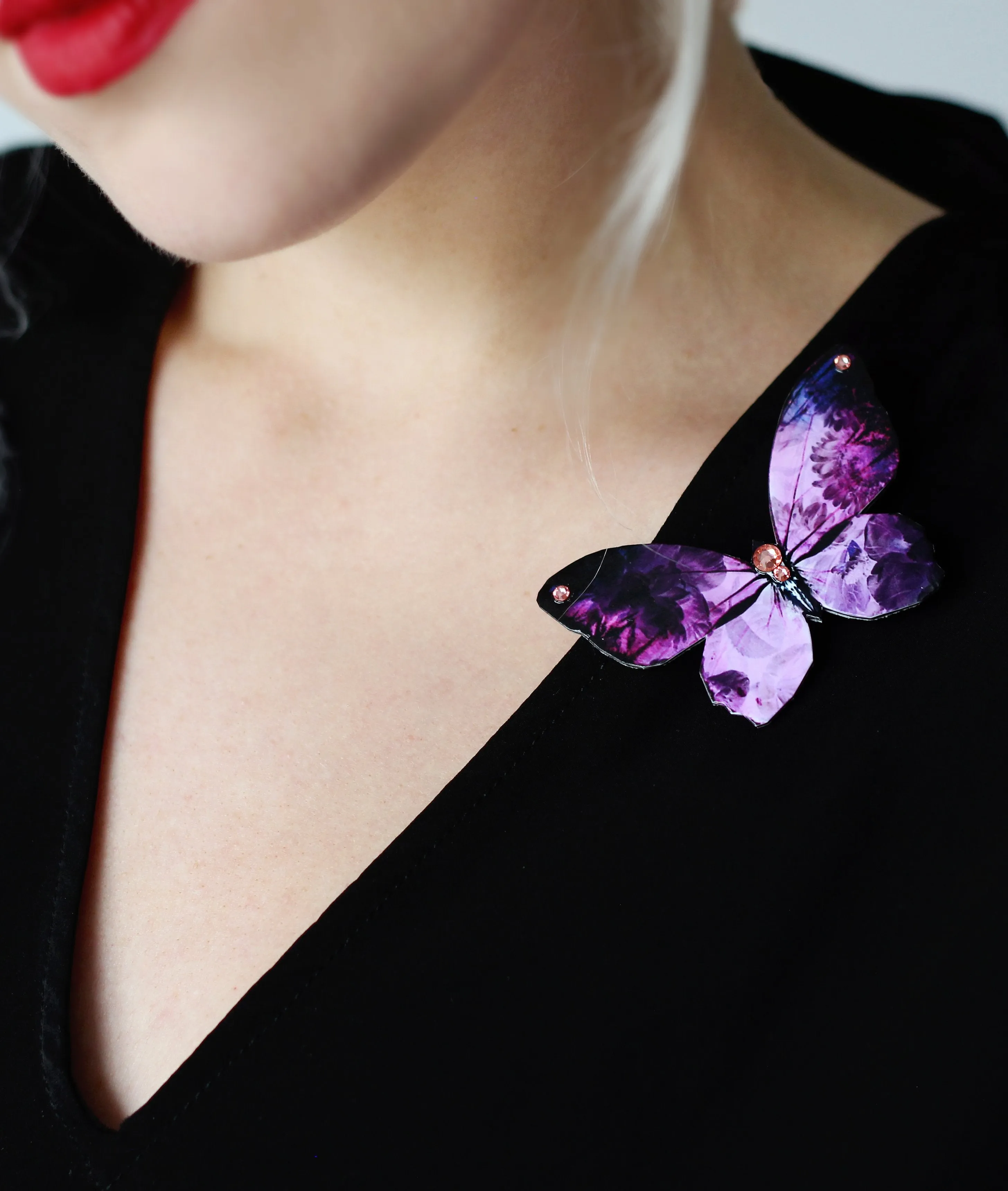 Madam Butterfly Butterfly Brooch