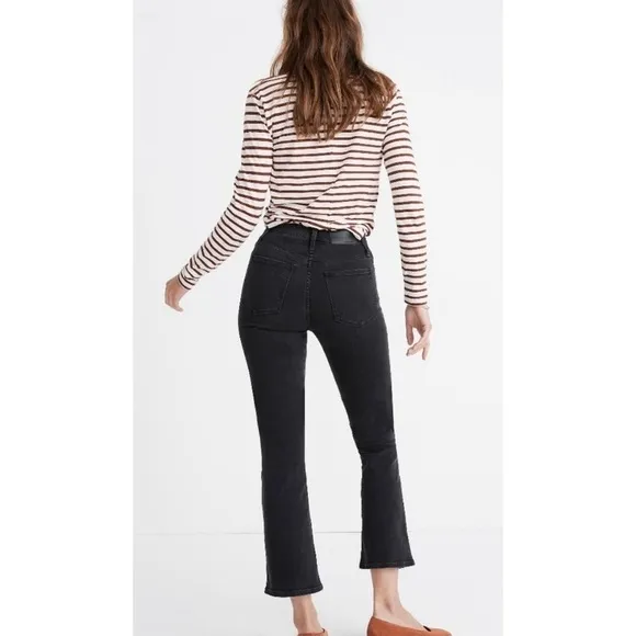 Madewell Button Front Cali Demi-Boot Jeans in Bellspring Wash