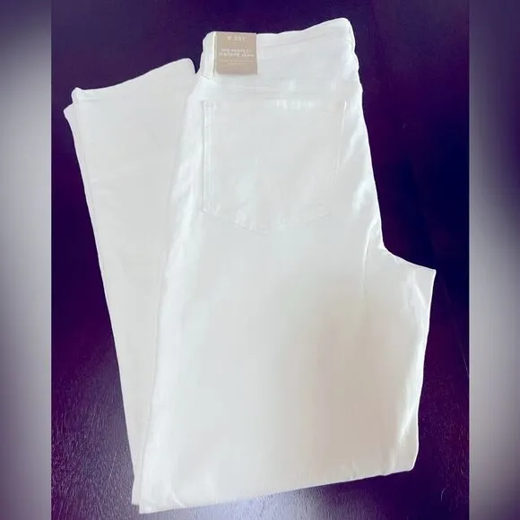 Madewell NWT Tall Perfect Vintage Jean Size 30T High Rise in White