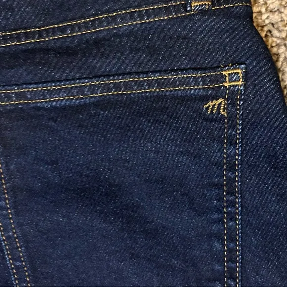 Madewell Skinny Flare Womens Size 26 Dark Wash Blue Jeans High Rise