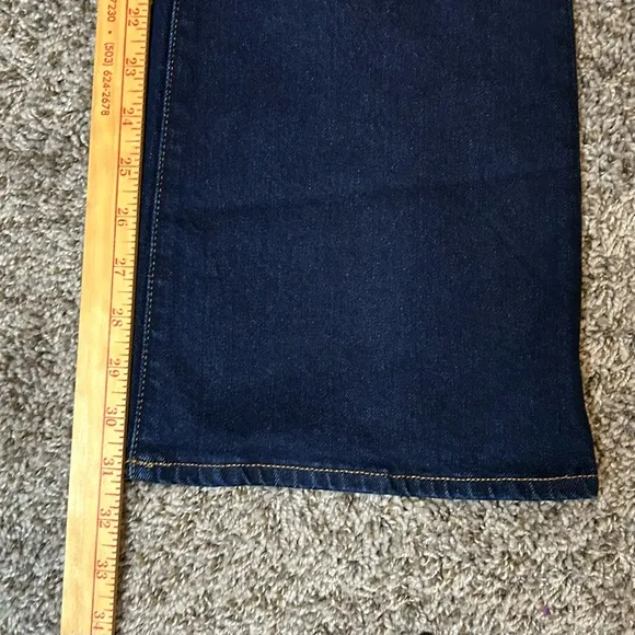 Madewell Skinny Flare Womens Size 26 Dark Wash Blue Jeans High Rise